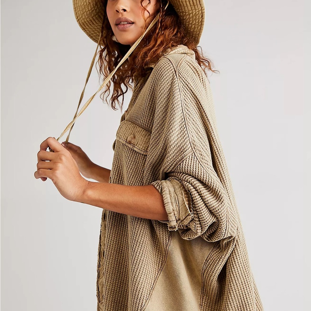 Free People FP One Tan Scout Jacket - Picture 4 of 8